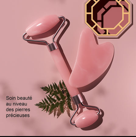 Massage facial pour le visage, le cou et les yeux, soins de santé