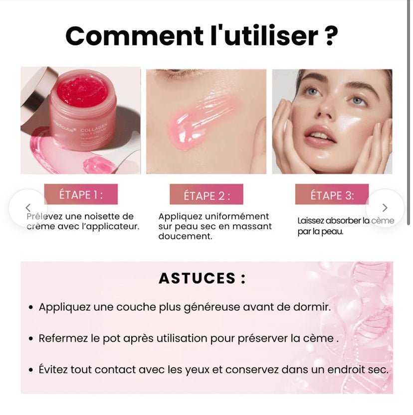 Crème Hydratante au Collagène • 110ml