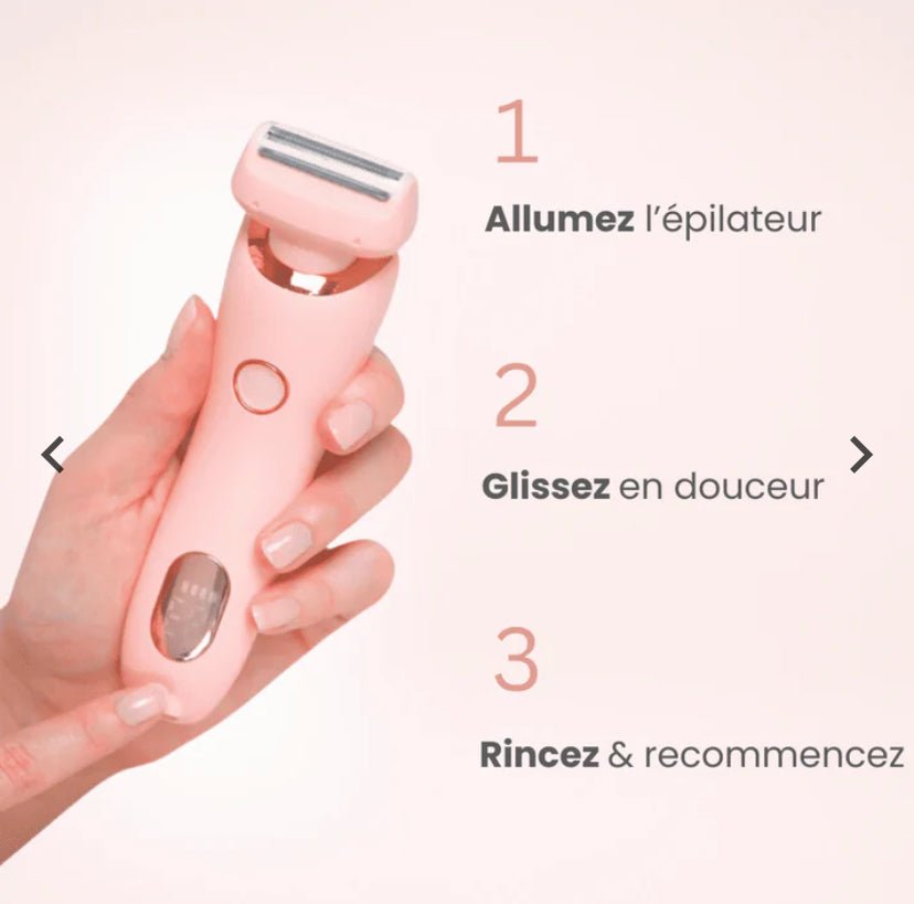LADY SHAVER • ÉPILATEUR ÉLECTRIQUE