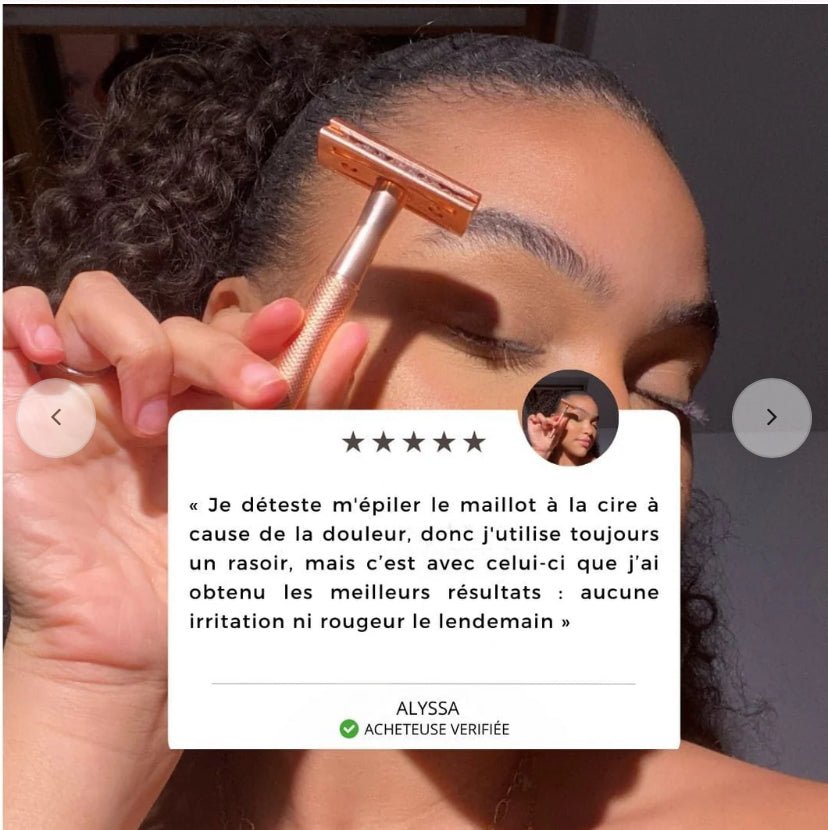 Rasoir de sûreté • Anti Irritations